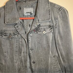 Levi's Gray Denim Jacket